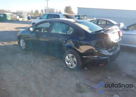 2013 Honda Civic Lx from USA, damaged, VIN 2HGFB2F51DH565265